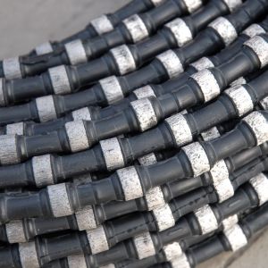 Diamond Wire For Cutting Stone , Granite And Marble Blocks