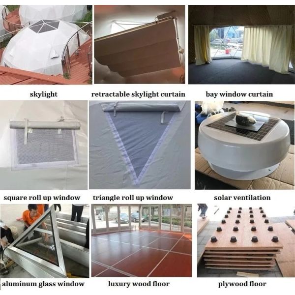 Commercial Hotel Inflatable Dome Tent Circus 100 Square Meter For Events