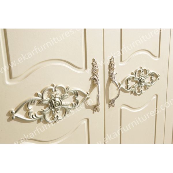 Empire Palace Antique Girl Bedroom Furniture White Wardrobe 601