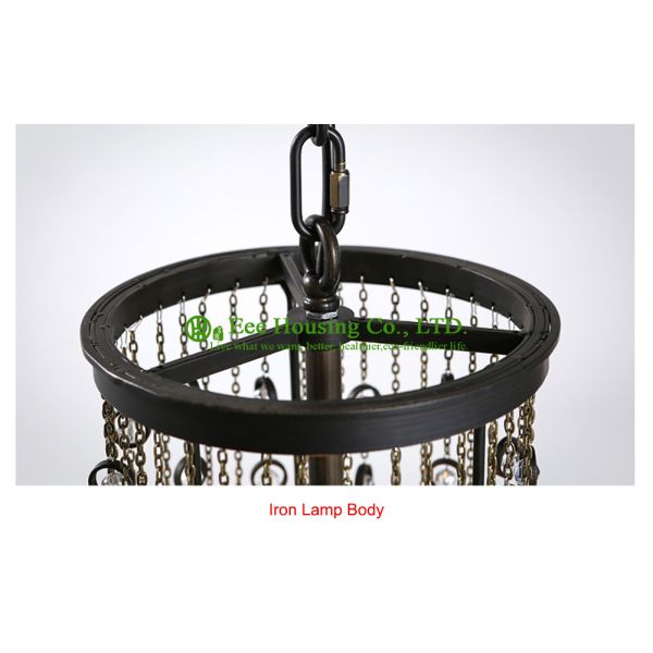 Crystal Ceiling lamp suspended ceiling lighting interior Bridcage chandeliers & pendant lights