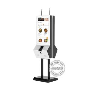 Super Slim 1920x1080 TFT Restaurant Self Service Kiosk