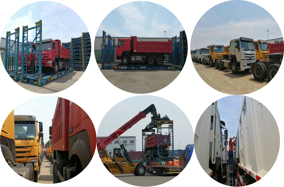 Construction Heavy Equipment Dump Truck 371HP Engine New Howo Tipper Truck