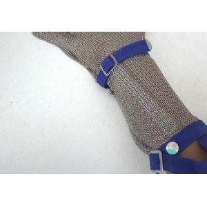 SS-02 19mm length industrial labor gloves slaughterhouse stab-resistant