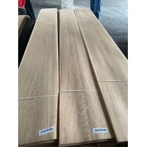 Medium Density ISO9001 Rift Cut White Oak Veneer On Particle Board