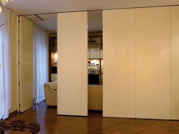 Buy Sound Proofing Hotel Folding Partition Walls With Rails And Rollers at wholesale prices