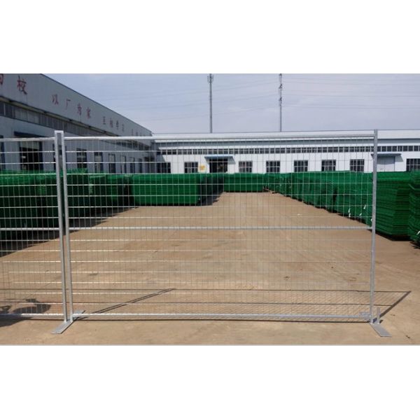 Hot Dipped Road Safety Retractable Galvanized Canada Temporary Fence Designs
