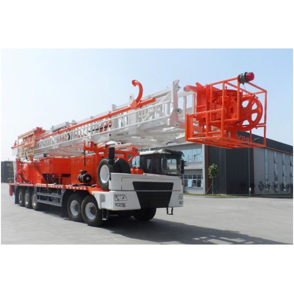 Buy Nominal Workover Depth 3200m Truck Mounted Drilling Rig at wholesale prices