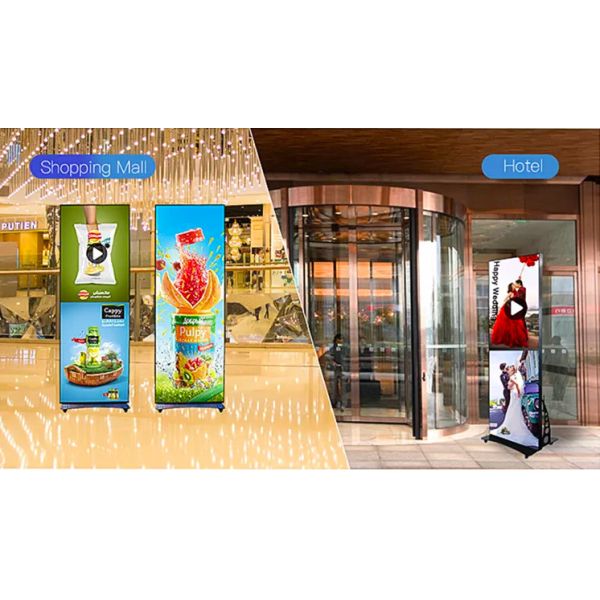 Hd Advertising High Brightness Poster Led Screen Vertical Digital Signage Display