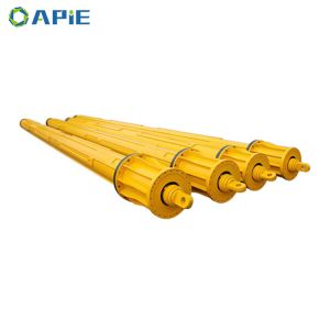 Interlocking Friction Alloy Steel Kelly Bar For Excavator Bored Pile Foundation