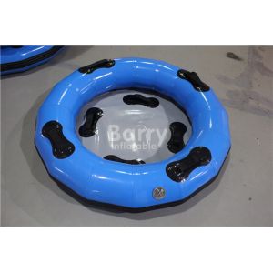 Exciting Inflatable Snow Toboggan Ride On For Kids / Adults