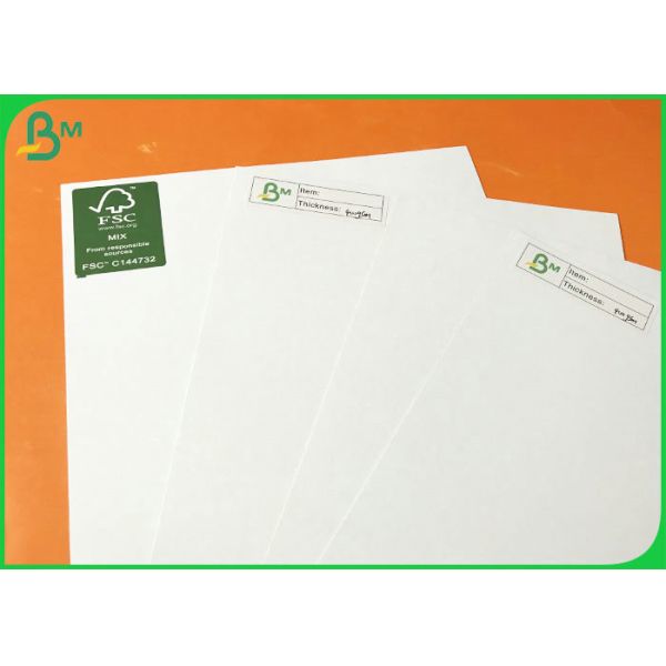 duplex paper 200gsm 250gsm 300gsm Coated Duplex Board With Grey Back Customized Size Great Stiffness