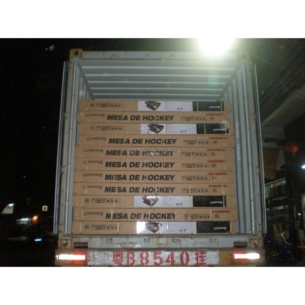 Indoor Entertainment 7 Foot Folding Air Hockey Table Easy Assembly With All Accessories