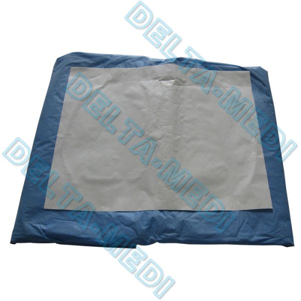 Around Aperture With High Absorbent SMF 50g To 60g SBPP + PE / SMS / SMMS + SMF Disposable Sterile Surgical Urology Pack