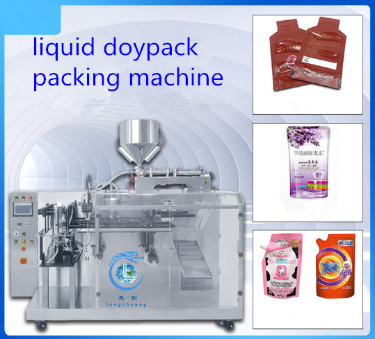Buy Barbecue Sauce Doypack Packaging Machine Auto Premade Bag Packaging Machine at wholesale prices