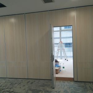 Classroom Soundproof Folding Partition Walls , American Style Acoustic Movable