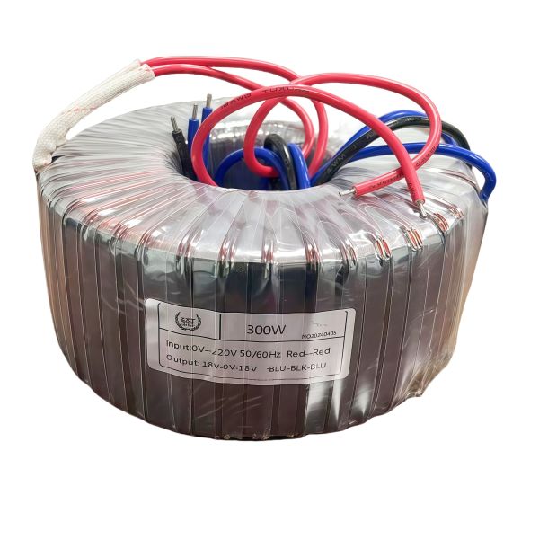 300W Toroidal Transformer Circular Isolation Coil for Boosting and Reducing