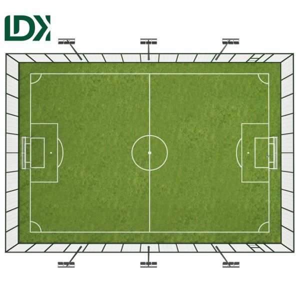 Field Gym Soccer Training Equipment Portable Modular Football Cage Soccer Goal 1.2m X 0.8m Customizable Field Size