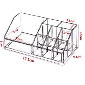 Makeup Cosmetics Acrylic Organizer Box Lipstick Storage