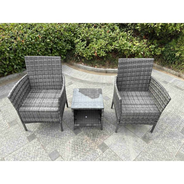 Garden Compact Rattan Table And Chairs Large Outdoor Garden Sets