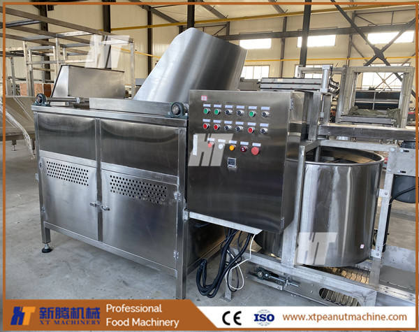 Buy 100kg Capacity Peanut Frying Machine With Electric Heating at wholesale prices