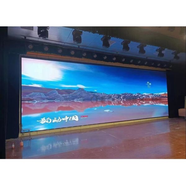 P6 Indoor Full Color LED Die-Cast Aluminum With Steel Chassis And True Pixel