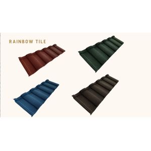 Roman Roofs Roofing Pomona Stone Coated Metal Tile 0.4mm Thick