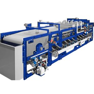 Continuous Horizontal Belt Filter PLC Or DCS Wastewater Belt Filter Press