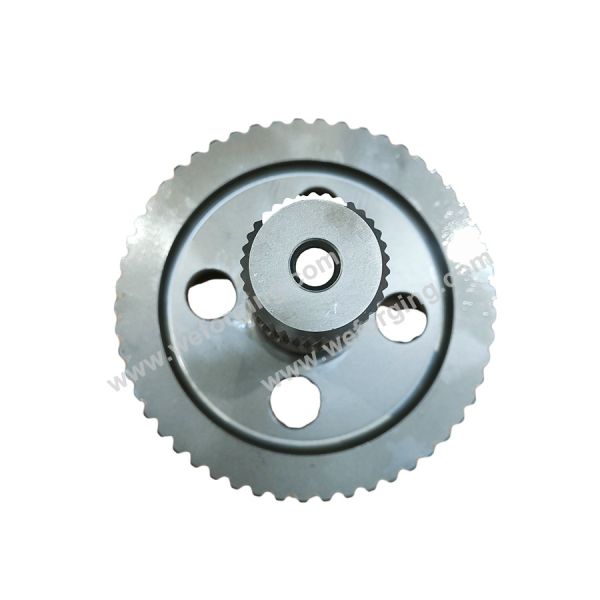 Custom Gearbox Output Shaft Spur Gear Shaft Drive And Driven Gear Forge Forging