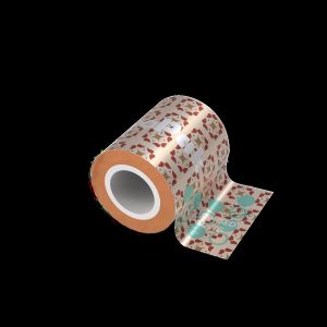 Custom Printed Biodegradable Pe Paper Suger Coffee Pouch Roll Stock Film for