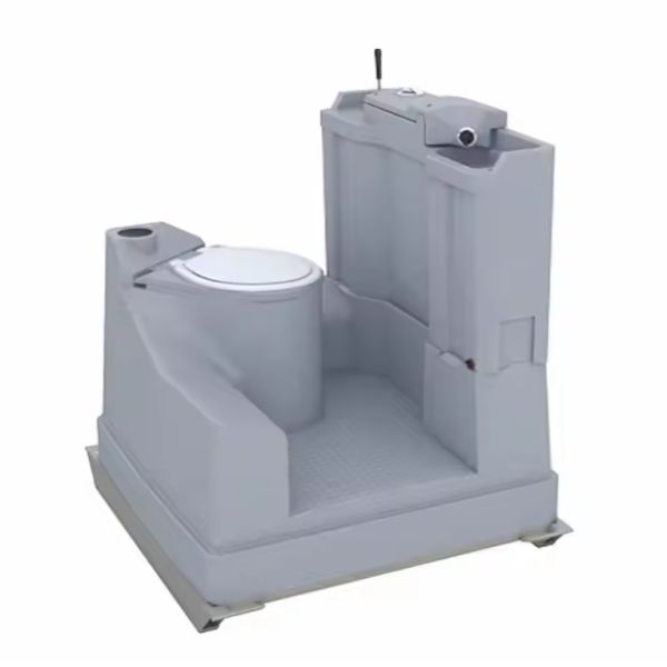 Custom Rotational Molding PE Outhouse Portable Toilet Rotomolding Aluminium