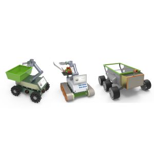 48Vdc Smart Transport Robot Autonomous Mobile Robot IP52 Waterproof