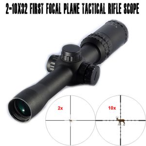 Quality 2-10x32mm Tactical Riflescope Illuminated Riflescopes for sale