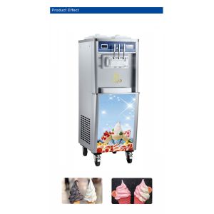 Industrial Soft Ice Cream Machine with R22/R404A Refrigerant