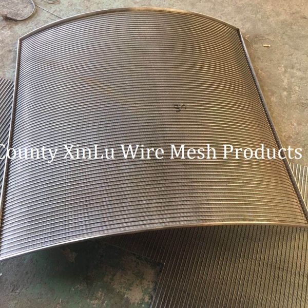 Wedge Wire Flat Panel Johnson Screen Mesh with Flat Plate Dewatering Screen Panel Sieve Bend Screen Plate