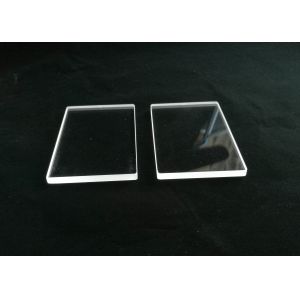 Quality Personalized Silica Glass Plate L100xW50xT3mm For Viewing Window for sale