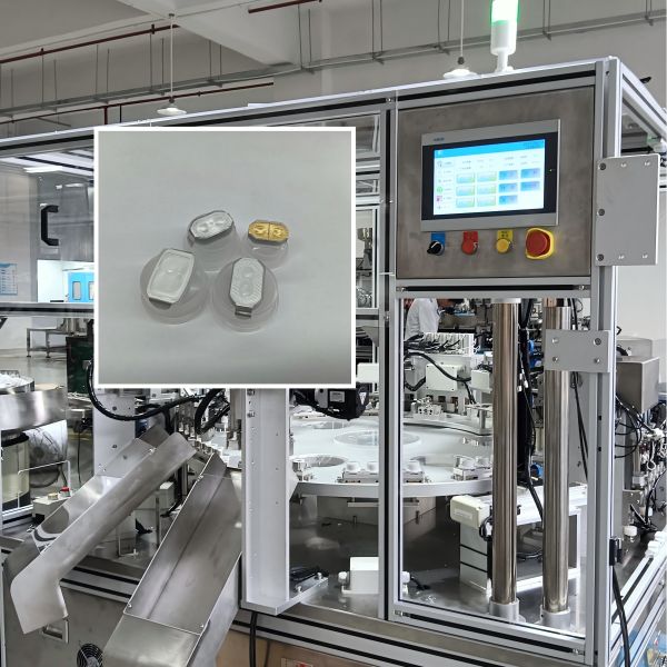 Automated Assembly Machine For Infusion Film Caps PLC Operated With Remote