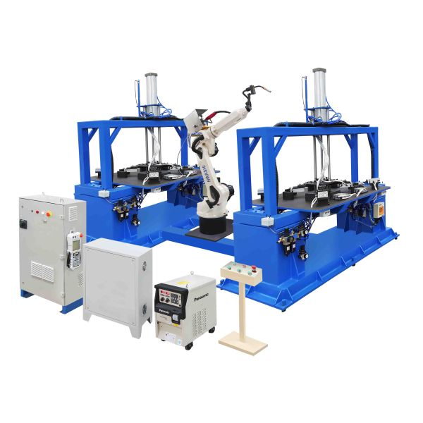 Six Axis 6kg / 8kg / 10kg Robotic Spot Welding For Steel Manhole Cover