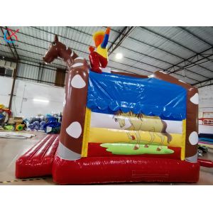 Customzied Inflatable Horse Theme Jumping House Inflatable Bouncy Castle