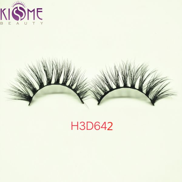 Custom Natural Mink Eyelashes / 100 Siberian Mink Lashes Private Label H3D642