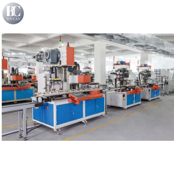 Buy Automatic 1gallon 4L Rectangular Cans Making Machine 30cpm for Small Oblong Tin Cans Making at wholesale prices