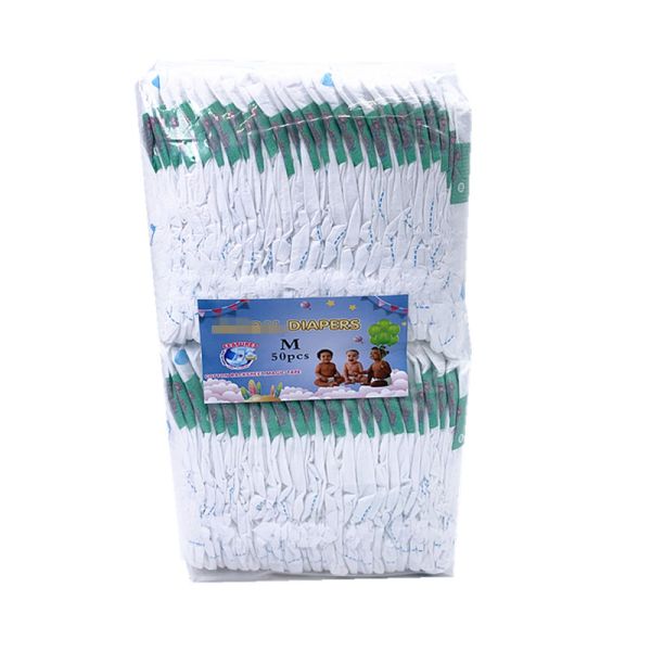 Grade B Custom Baby Diapers For Africa Market And South Ameica Market