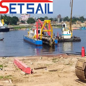 Quality US Currency Diesel Engine Cutter Suction Dredging Boat for Sand Mining in Rivers for sale