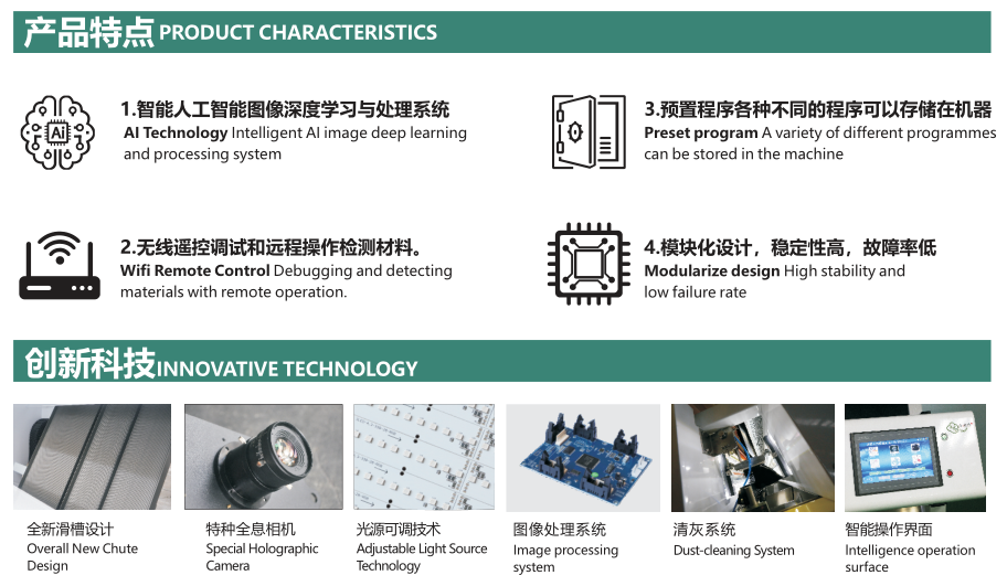 China Automatic High Technology Rice Optical Color Sorter Rice Processing Machine for Rice Mill