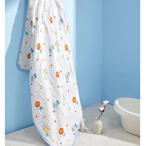 Four Layer Organic Gauze Fabric