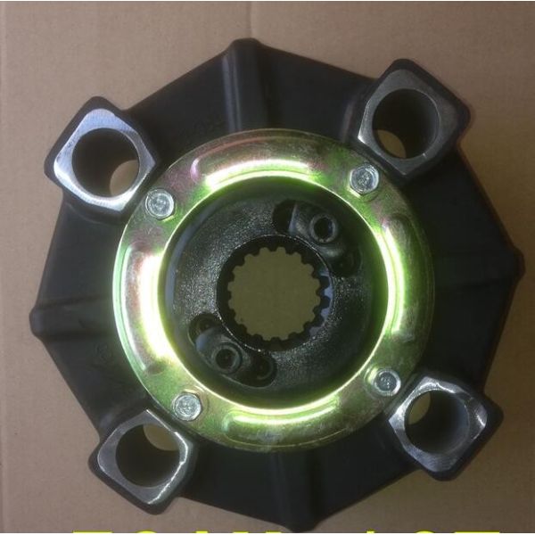 Buy 50AM 16 TEETH excavator rubber coupling assy at wholesale prices