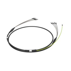 FC FC Armored Tactical Fiber Cable Fanout Fiber Optic Patch Cord