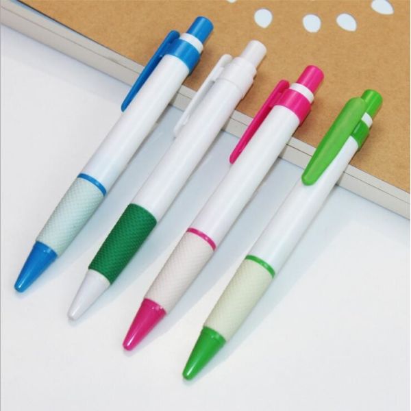 Buy Cheap Plastic Items Grip Ball Pen With Logo at wholesale prices
