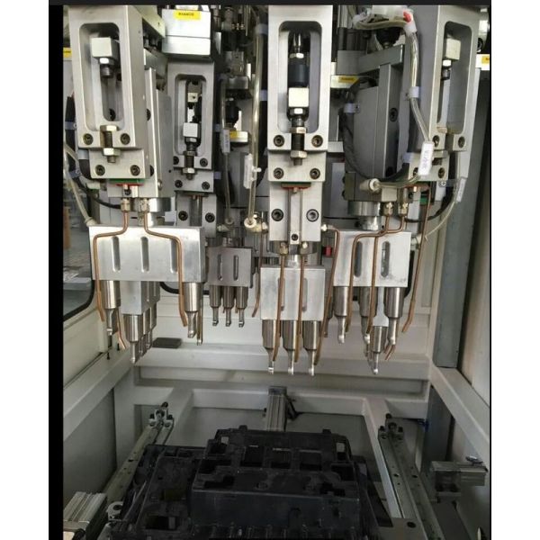 Multi - Horn Ultrasonic Spot Welding Machine For Welding 35kHz Mechanical Arm