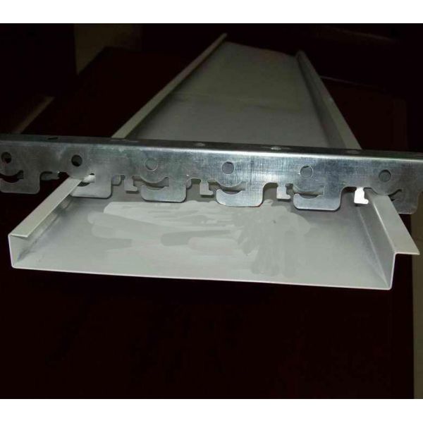 30mm Height Aluminum H Strip Ceiling For Metro Station Flame Retardant