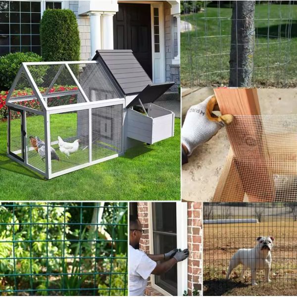 Customized Welded Wire Mesh With Pvc Coated And Welding Fixing Type